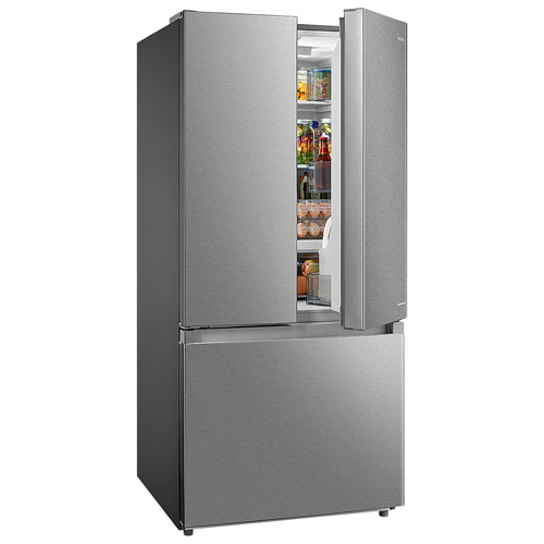 Midea 30" 18.4 Cu. Ft. French Door Refrigerator - Stainless Steel
