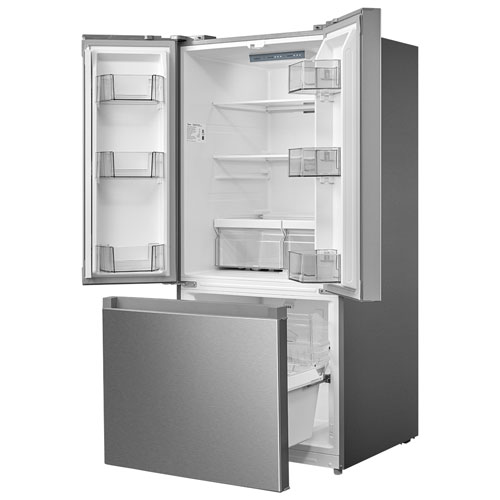 Midea 30" 18.4 Cu. Ft. French Door Refrigerator - Stainless Steel
