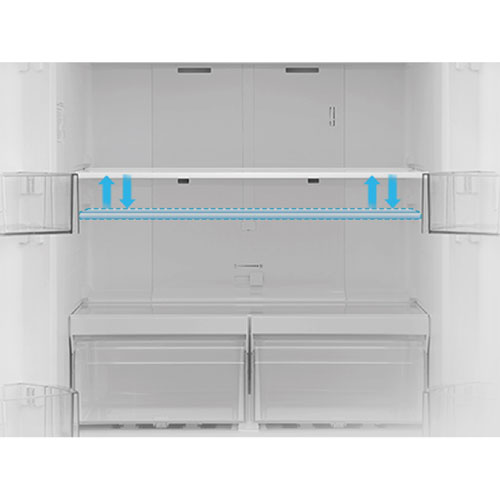 Midea 30" 18.4 Cu. Ft. French Door Refrigerator - Stainless Steel