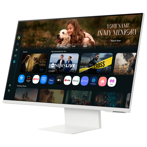 Samsung M8 32" 4K Ultra HD 60Hz 4ms GTG VA LED Smart Monitor (LS32FM801UNXZA) - Warm White