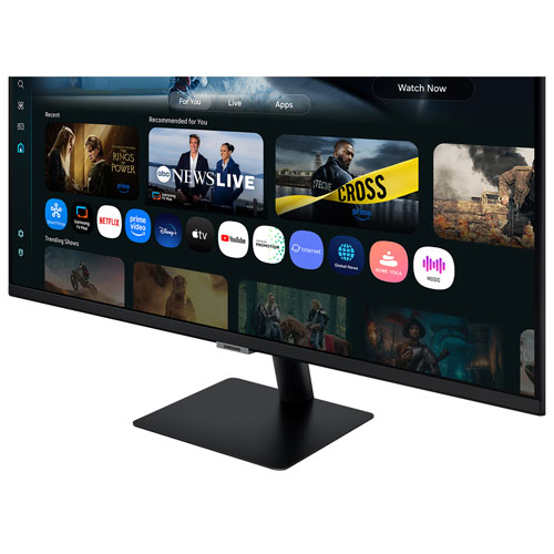 Samsung M7 43" 4K Ultra HD 60Hz 4ms GTG VA LED Smart Gaming Monitor (LS43FM702UNXZA) - Black