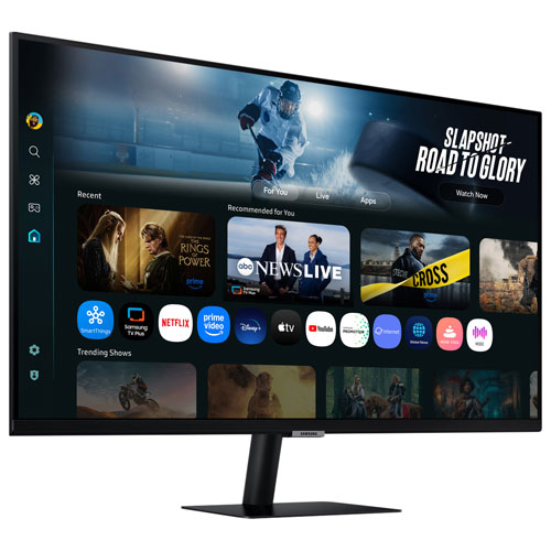 Samsung M7 43" 4K Ultra HD 60Hz 4ms GTG VA LED Smart Gaming Monitor (LS43FM702UNXZA) - Black