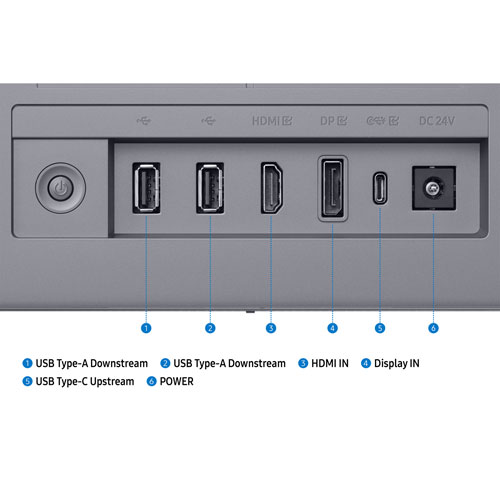 Moniteur de jeu intelligent DELO Ultra HD 4K 165 Hz 0,03 ms gris à gris FreeSync 32 po M9 de Samsung - Argenté