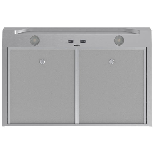 Hotte de dessous d'armoire de 30 po de Broan-NuTone - Acier inoxydable