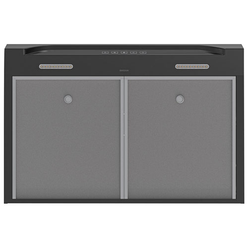 Hotte de dessous d'armoire de 30 po de Broan-NuTone - Acier inoxydable noir