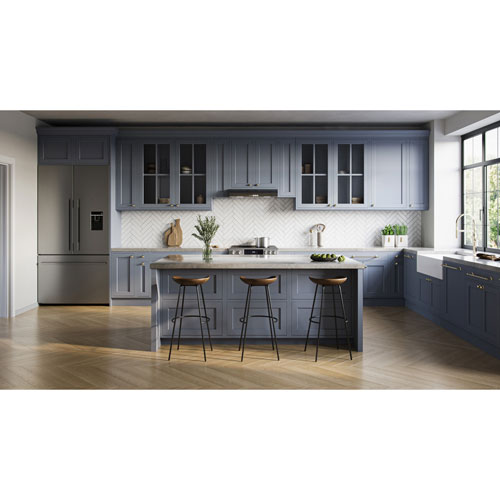 Hotte de dessous d'armoire de 30 po de Broan-NuTone - Acier inoxydable noir