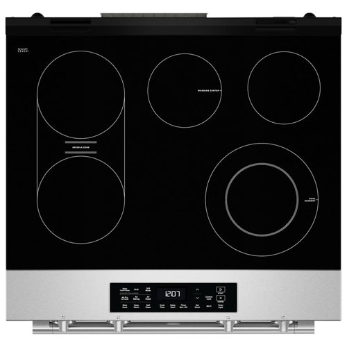 Cuisinière électrique encastrable à surface lisse 5,3 pi³ 30 po de Maytag - Acier inoxydable résistant aux traces de doigts