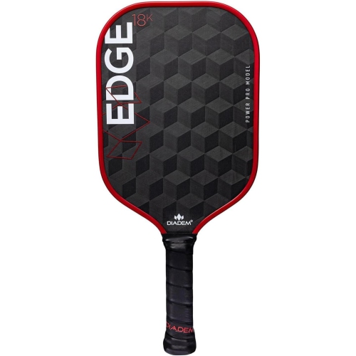 DIADEM SPORTS  Diadem Edge 18K Pickleball Paddle Usapa Approved | 18K Carbon Fiber Face for Spin & Control | 16MM Control Paddle