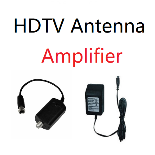 Amplifier with power adapter for HDTV Antenna, open box