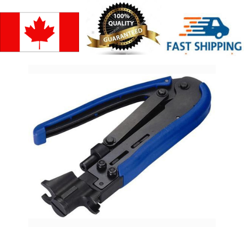 Crimping Tool For RG59 , RG6 , RG11 F Compression Connector, HLT-548