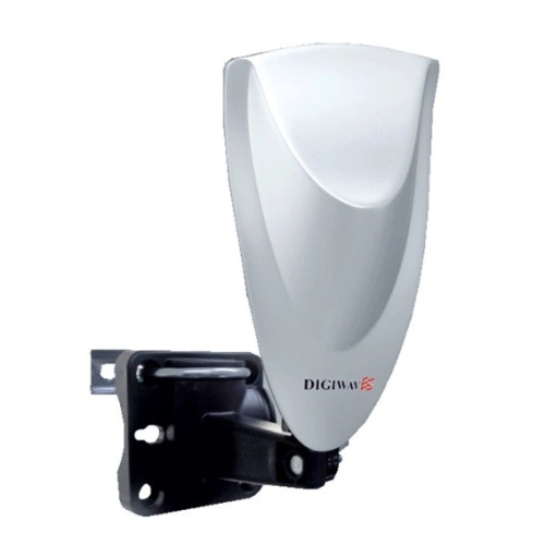 Antenne de télévision numérique extérieure de Digiwave, boîte ouverte