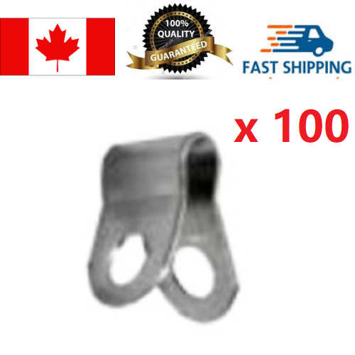 U cable clip 6mm 100 pcs, SC19-1