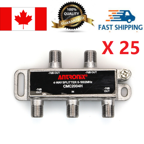 Antronix 4-Way Splitter, CMC2004H 25pcs