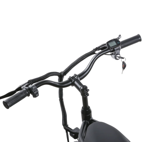 EMOVE RoadRunner SE Seated Electric Scooter – Black and White