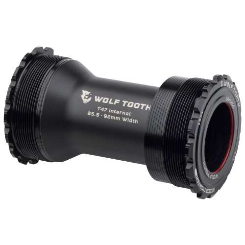 WOLF TOOTH : WOLF TOOTH T47 INTERNAL BOTTOM BRACKET - 30MM : BLACK : 30MM
