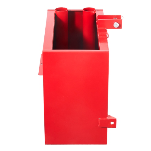 VEVOR 800lbs Capacity Ballast Box, 3-Point Category 1 Tractor Ballast, for 2 Inch Hitch Receiver, Heavy-Duty Steel 4.3 ft³ Large Volume Loader