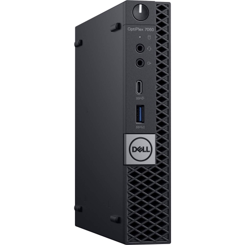 Refurbished - Dell OptiPlex 7060 Tiny Desktop PC | Intel Core i7-8700 | 16GB RAM | 256GB SSD | WiFi | Win 11 Pro | Ideal for Professionals, Students