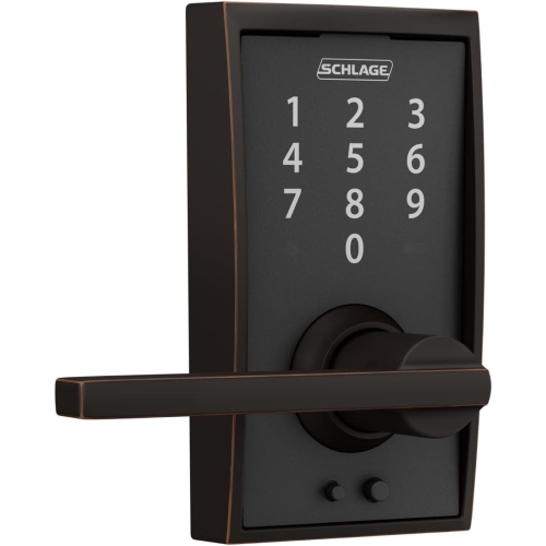 Schlage Touch Century Lock with Latitude Lever FE695 CEN 716 LAT