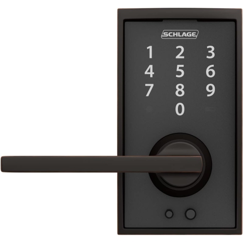 Schlage Touch Century Lock with Latitude Lever FE695 CEN 716 LAT