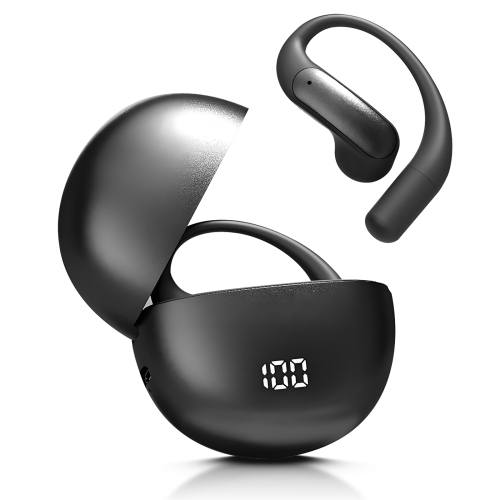 Wireless AI Smart Translation Headset, Ear-Hanging Sports Call Bluetooth Headset Suitable for Business, Fitness, Running