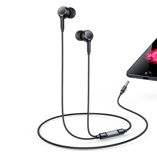 Wired earphone round hole, suitable for Huawei wired earphones, Android in-ear 3.5mm interface wired earphones, HD call