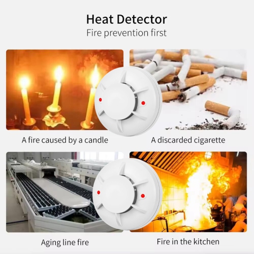 2Wire Smoke Alarm, Fire Alarm System 9-28V Wiring Smoke Detector