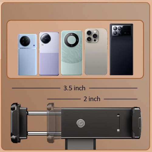 Airplane high-speed rail travel mobile phone holder portable foldable rotating telescopic storage universal flight mobile phone holder 360 degree