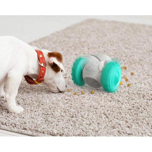 Popular Pet Educational Snacks Tumbler Training Food Storage Balance Car Educational Food Leak Shaking Dog Toy Interactive Dog Toy Food Dispenser