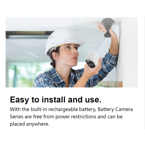 Outdoor wireless surveillance camera, low power battery camera home wifi mobile phone remote baby monitor, battery powered network surveillance