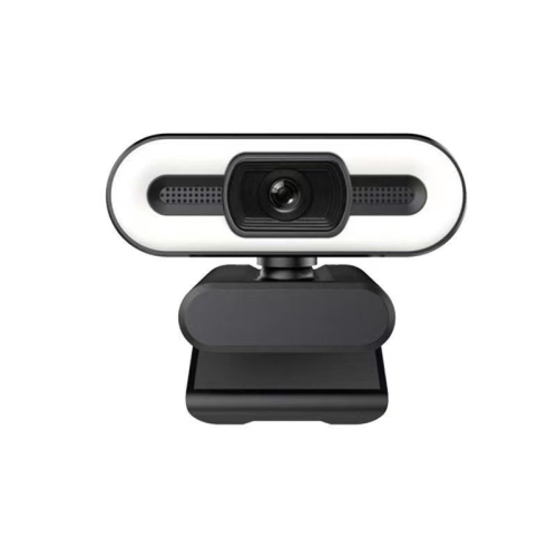 2K high-definition computer camera, network USB camera, 1080P online class live broadcast, adjustable 3 colors of fill light and auto focus