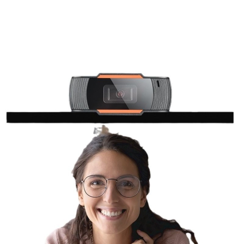 Caméra d'ordinateur Support réglable prêt à l'emploi, caméra Web USB 1080p avec microphone intégré pour les conférences sur portable ou la diffusion
