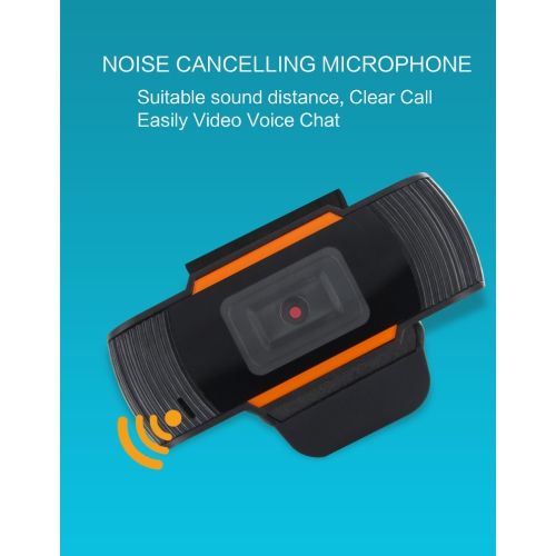 Caméra d'ordinateur Support réglable prêt à l'emploi, caméra Web USB 1080p avec microphone intégré pour les conférences sur portable ou la diffusion