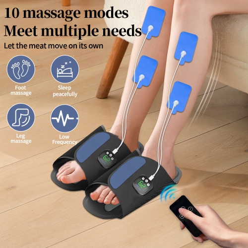 Massage Foot Pad EMS Acupoint Pulse Foot Massager Foot Meridian Massager