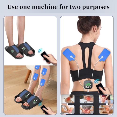 Massage Foot Pad EMS Acupoint Pulse Foot Massager Foot Meridian Massager