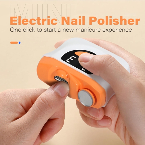 Electric Nail Clipper, Polishing Automatic Fingernail Trimmer, 3-Speed Led Quiet Nail Clipper Built-in Scraps Storage Portable for Men Women Kids