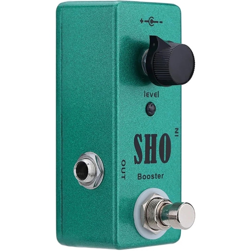 Professional-grade buffered/boosted guitar effects pedal - single-knob gain adjustment, true bypass, lossless tone