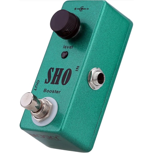 Professional-grade buffered/boosted guitar effects pedal - single-knob gain adjustment, true bypass, lossless tone