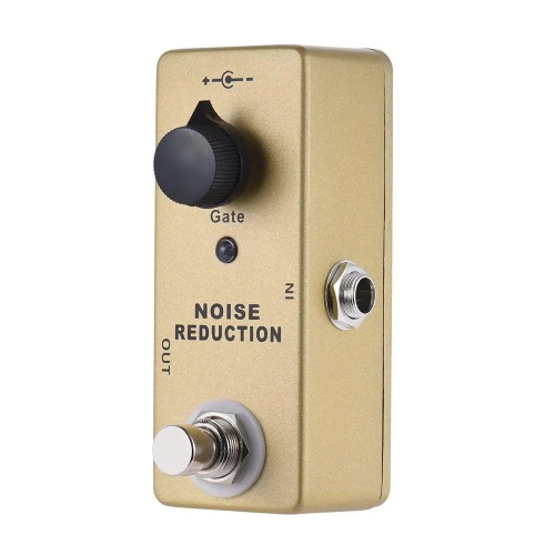 Professional noise reduction gate guitar effects pedal - 26dB efficient noise reduction True bypass design Single knob threshold adjustment