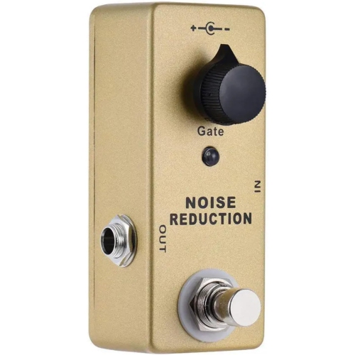 Professional noise reduction gate guitar effects pedal - 26dB efficient noise reduction True bypass design Single knob threshold adjustment
