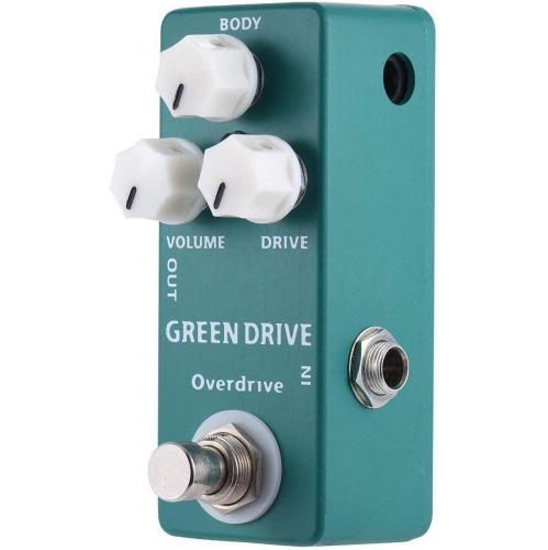 Classic Rock Overdrive Guitar Effects - Natural Smooth Overdrive Tone Three-Knob Control True Bypass Design