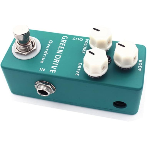 Classic Rock Overdrive Guitar Effects - Natural Smooth Overdrive Tone Three-Knob Control True Bypass Design