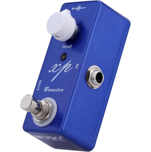 XP Pure Tone Enhanced Guitar Effects - 20dB Gain Full Metal Case, Single Knob Control + Band DIP Switch