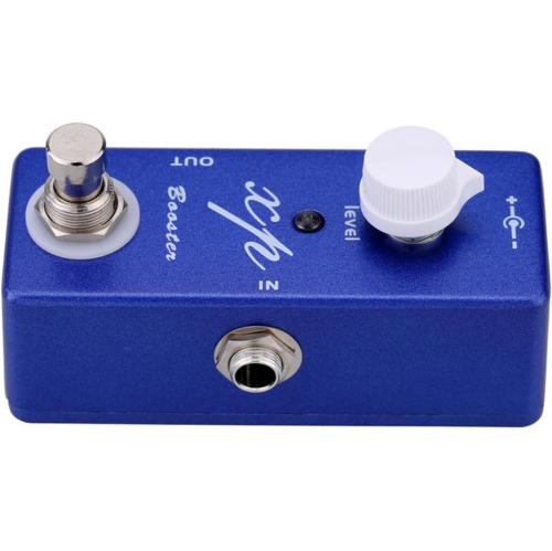 XP Pure Tone Enhanced Guitar Effects - 20dB Gain Full Metal Case, Single Knob Control + Band DIP Switch