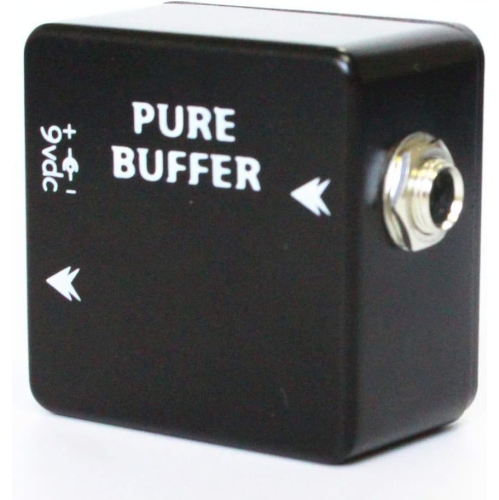 Professional guitar buffer effects pedal|Eliminates sound artifacts|All-metal body|Short cable for direct sound effects