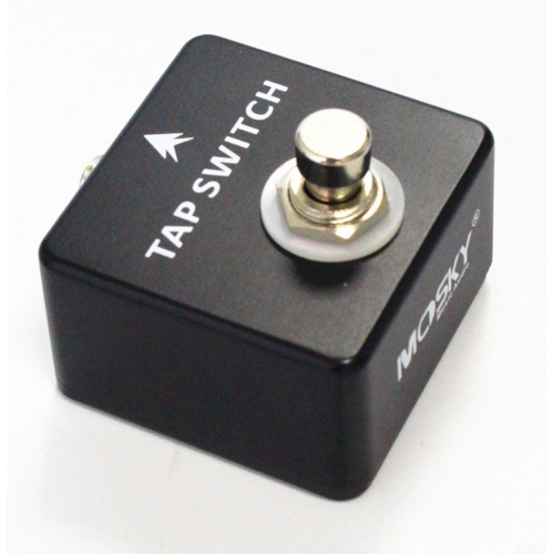 Guitar effects pedal|Professional-grade momentary foot switch|All-metal body|1/4-inch jack|Multi-effects compatible