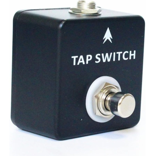 Guitar effects pedal|Professional-grade momentary foot switch|All-metal body|1/4-inch jack|Multi-effects compatible