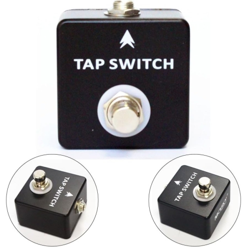 Guitar effects pedal|Professional-grade momentary foot switch|All-metal body|1/4-inch jack|Multi-effects compatible