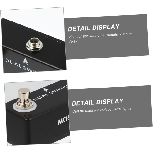 Professional dual-control pedal | Ultra-thin metal body | Multi-device compatible | Portable performance tool