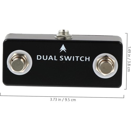 Professional dual-control pedal | Ultra-thin metal body | Multi-device compatible | Portable performance tool