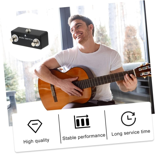 Professional dual-control pedal | Ultra-thin metal body | Multi-device compatible | Portable performance tool